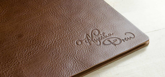 leather portfolio book a3 landscape