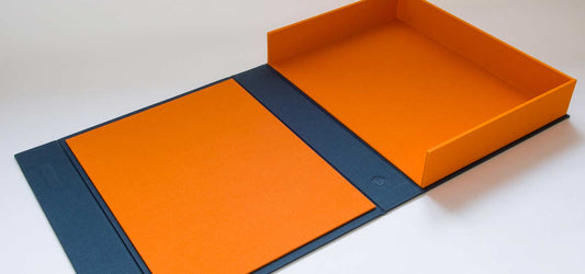 custom portfolio box for architect