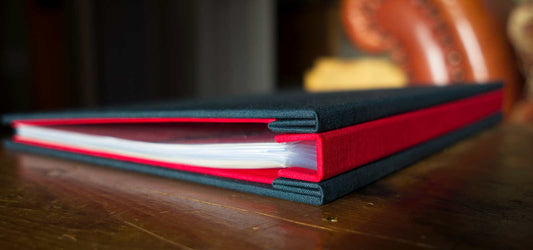 custom certificate binder portfolio file