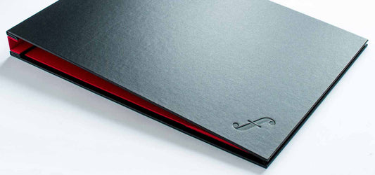 portfolio book for graphic designer custom made by hartnack and co