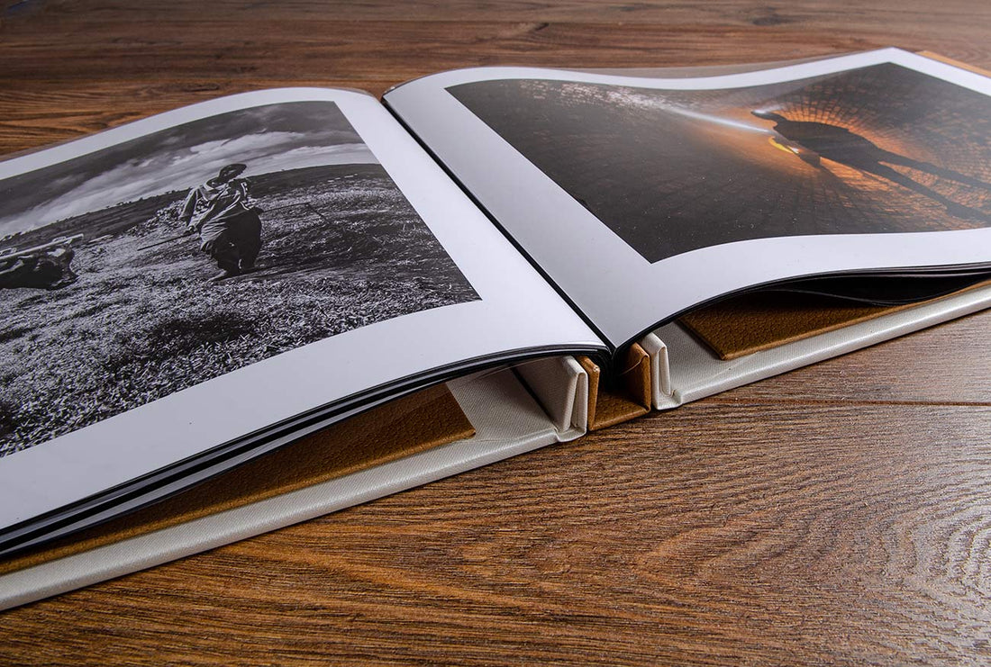 H&Co custom made Photography Portfolio book 