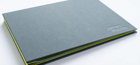 graphic design portfolio book custom made and bespoke