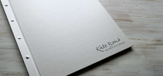a2 screw post portfolio book for print designer