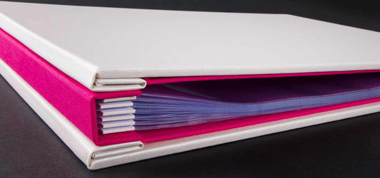 student portfolio books for UCLAN photography students