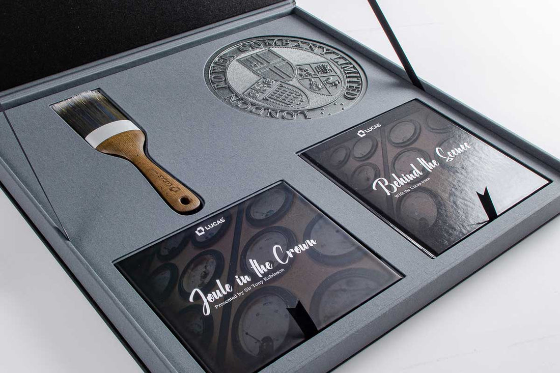 Battersea power station bespoke luxury presentation box