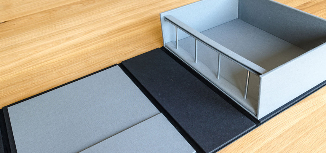 custom box file with screw posts