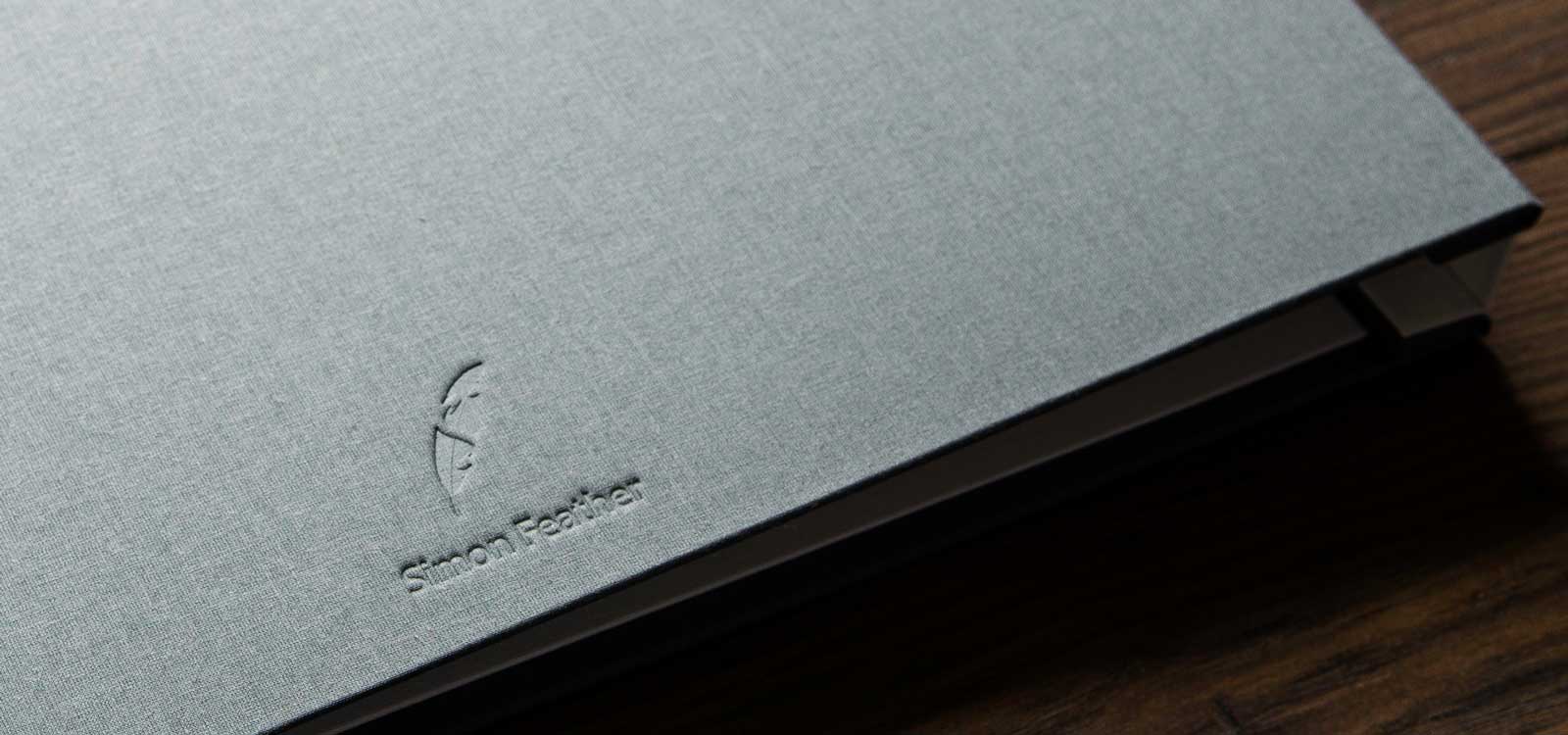 architects portfolio book presentation binder custom made by hartnack and co