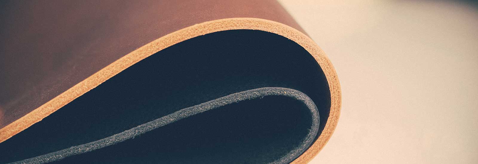 brown and black leather hides for luxury leather portfolios, albums and binders