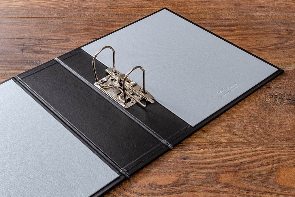 Buy Personalised Hardback Leather Lever Arch A4 Ring Binder Online in India  - Etsy