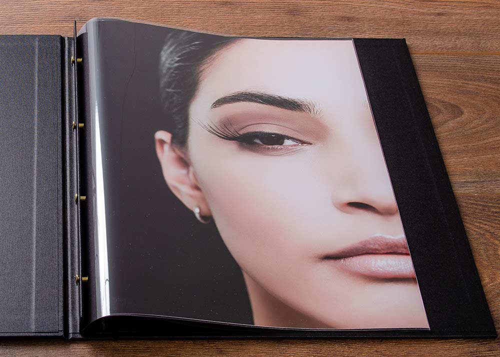 high clarity print and page sleeves for photographers