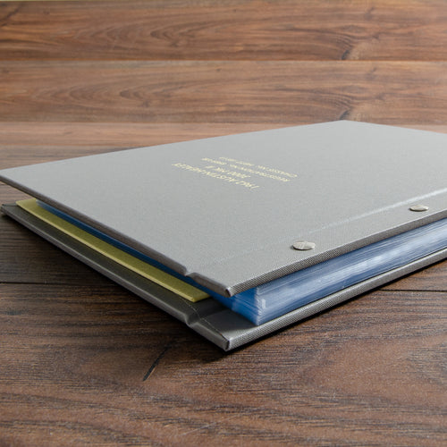 screw post binder for classic car history documents