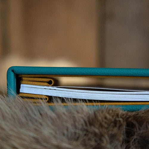 high quality hand made leather binder for luxury properties