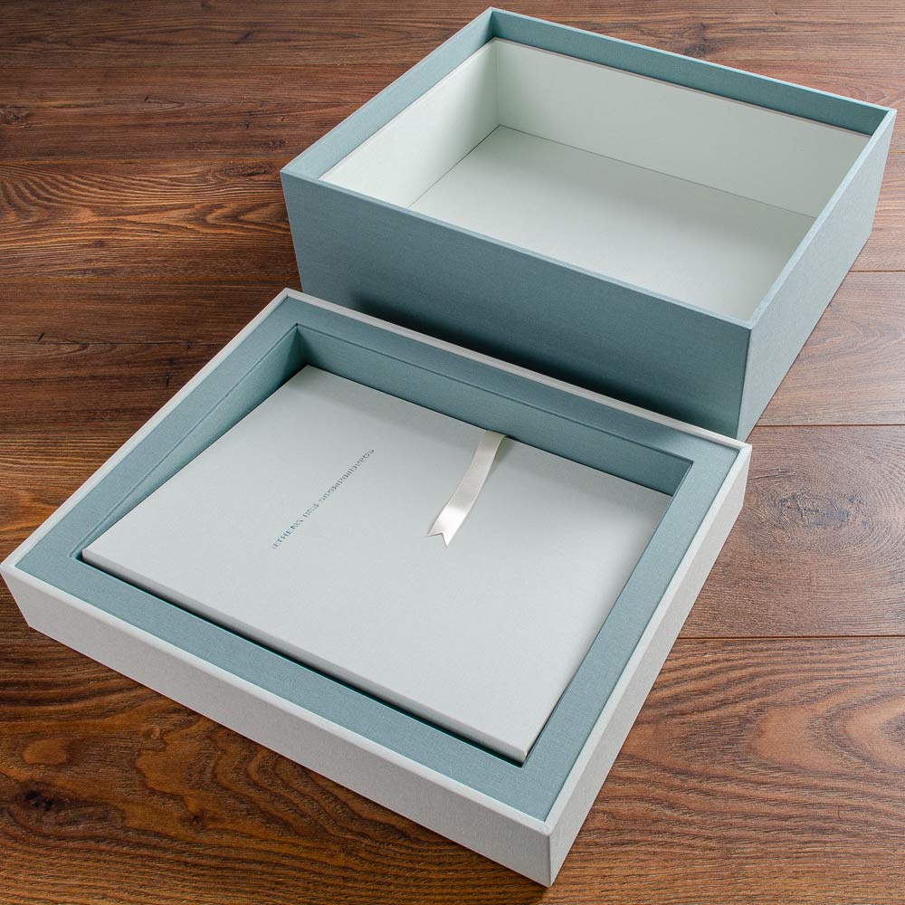 lidded shoulder box and binder for baby memory box and memory album - Personal, Families & Weddings, Boxes