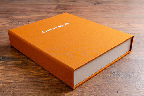 A4 presentation clamshell box binder