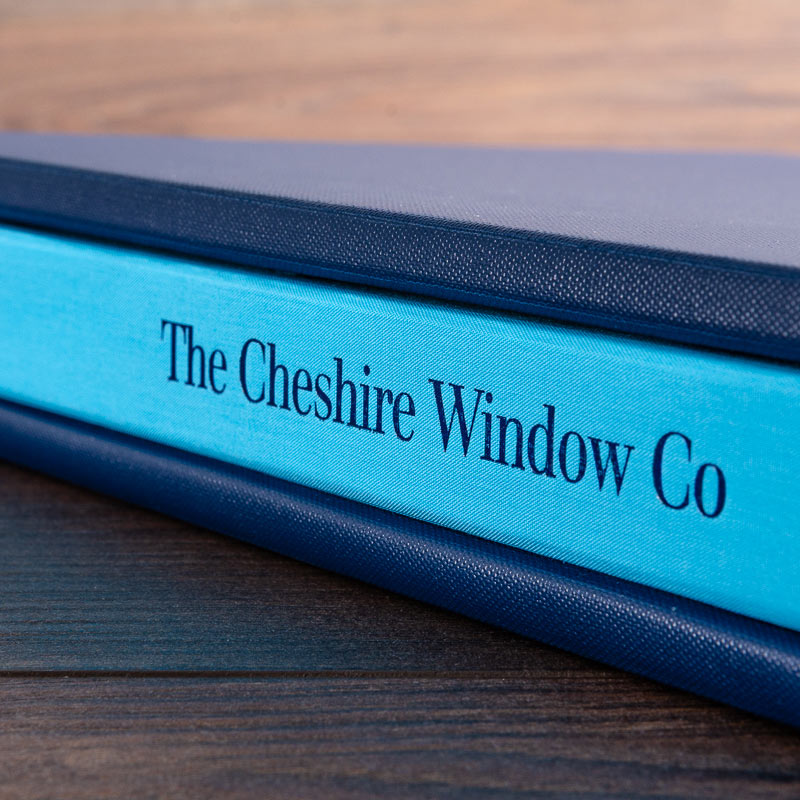 Personalised spine of A4 presentation binder - Gallery image 3