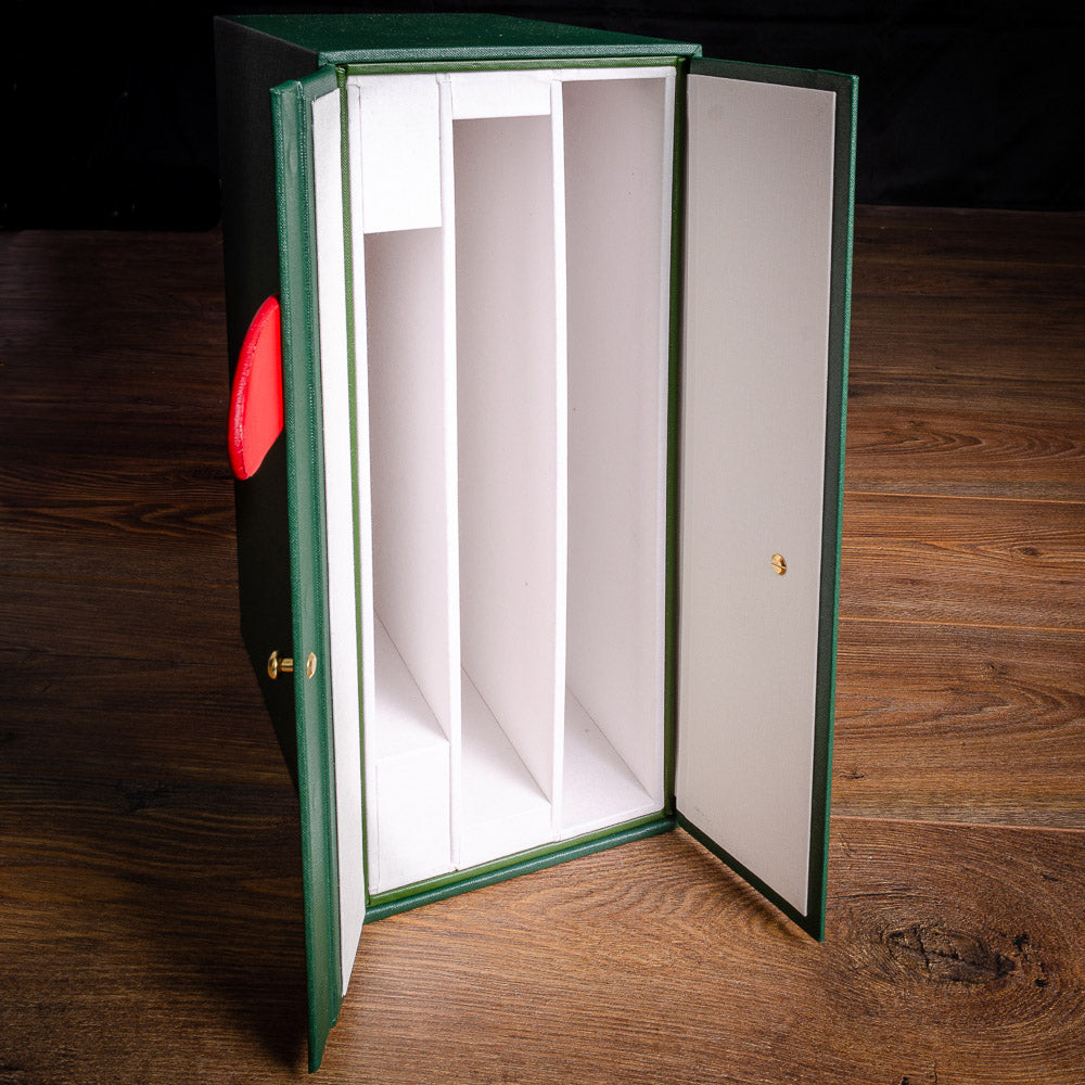 Fully personalised vehicle document and motor magazine box with individual shelving - Gallery image 1