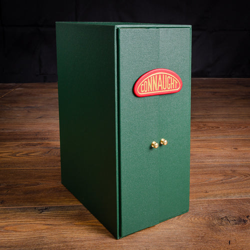 Bespoke vehicle document file box for Connaught vehicle