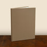 High end leather double page menu cover made by Hartnack & Co