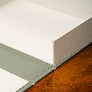 Luxury Bespoke Drop Back Boxes - Handmade in England