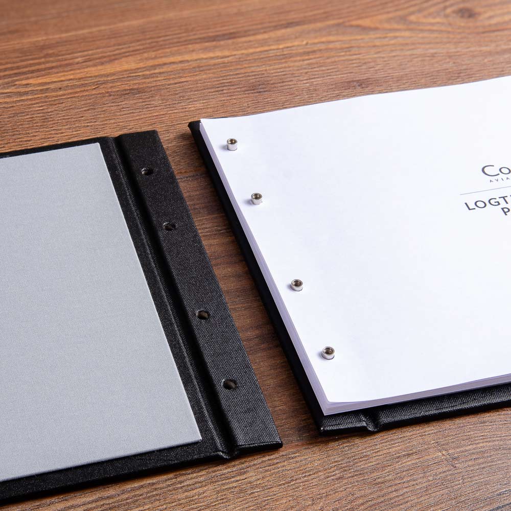 how to place pages inside a screw post binder - Gallery image 1