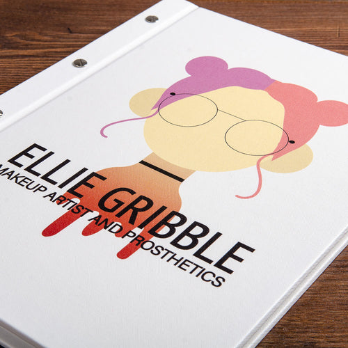 full colour uv cured digital print cover of portfolio book by hartnack and co