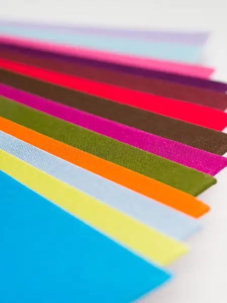 The selection of colours available for Hartnack and Co portfolio books and portfolio boxes