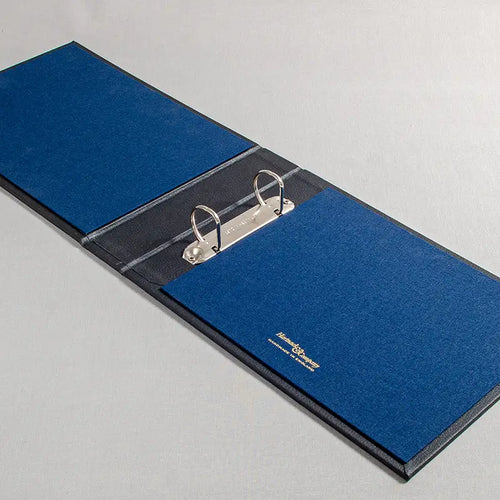 luxury custom made 8.5x11 landscape two ring binder 