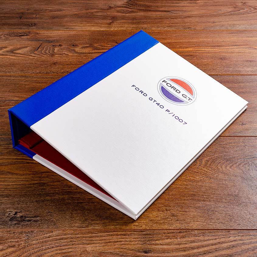 Custom made vehicle document and history file for classic racing car - Gallery image 6