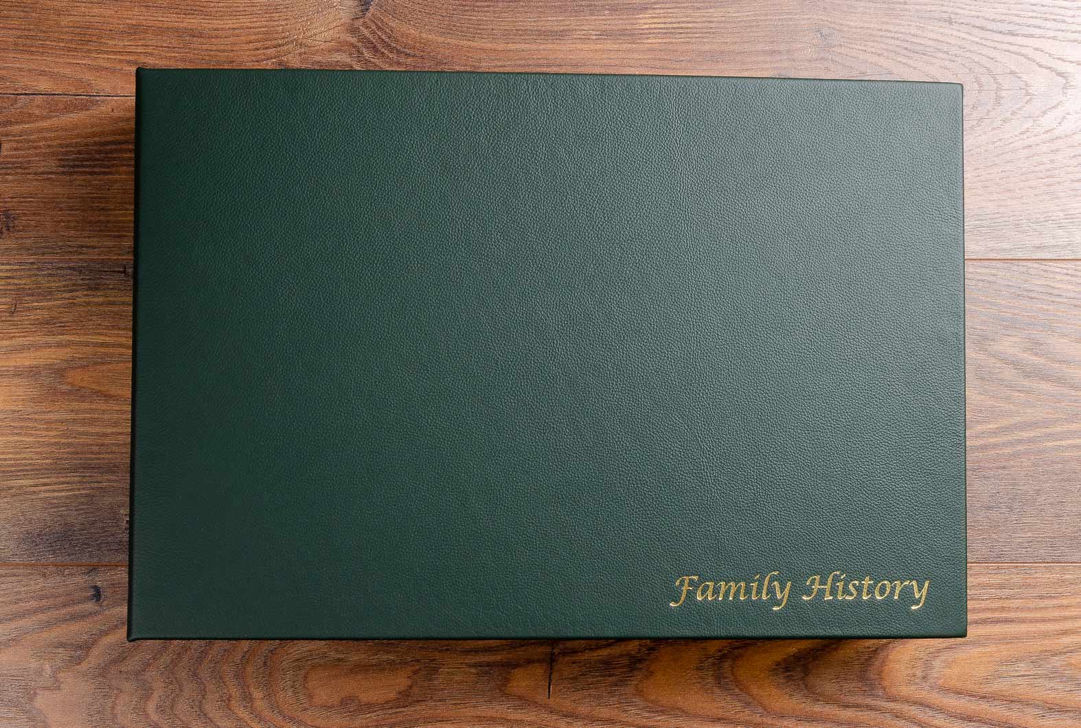 Custom Genealogy Record Book Binder