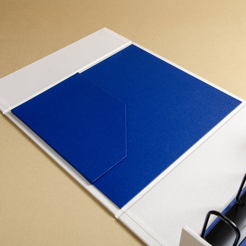 Inner pocket on a custom made box binder file