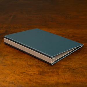 Hidden Screw Post Binder luxury bespoke custom made presentation binder with concealed posts for elegant portfolio display.