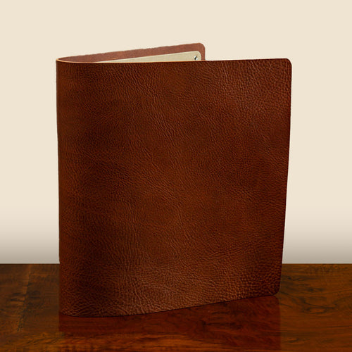 Leather Ring Binder (Full Hide Veg Tan)