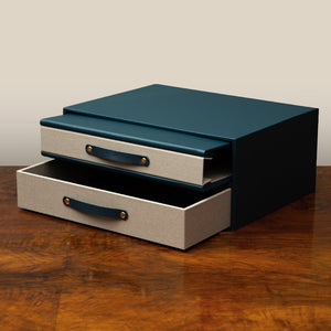 Multi Slipcase by Hartnack and Company, luxury bespoke slipcase crafted for binders and portfolio books.