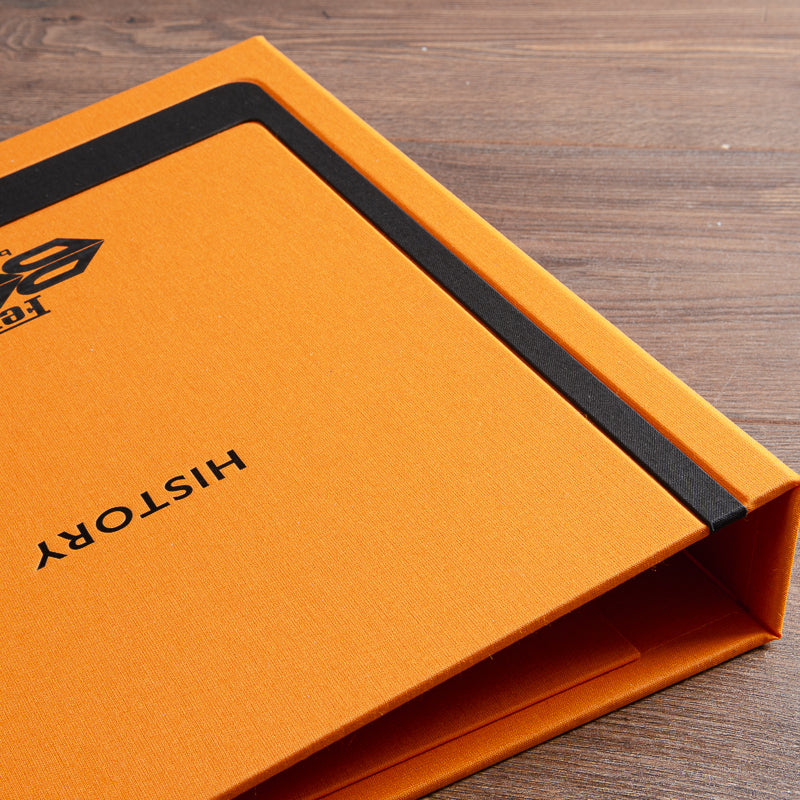 Luxury custom made ring binder for car history and documents hand made by hartnack and company - Gallery image 2