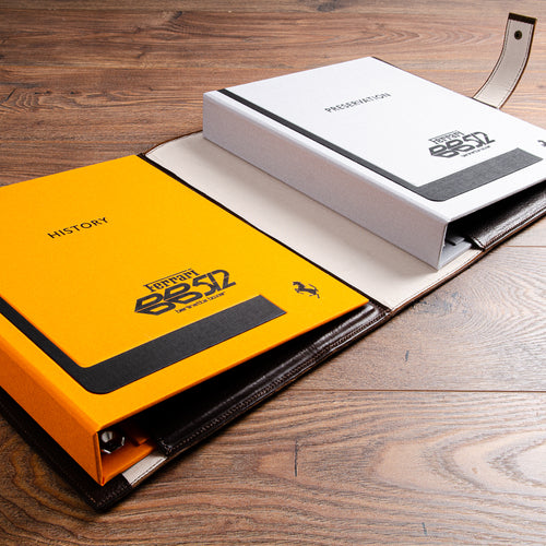 Custom made car document binders