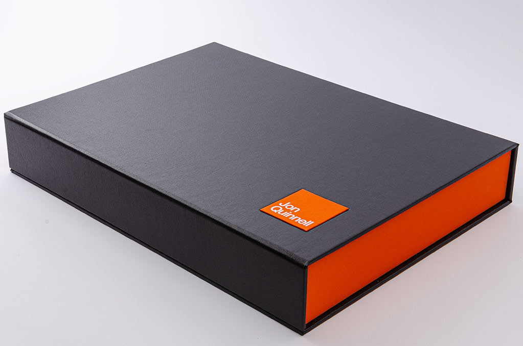 A2 Clamshell Box and A3 Leather Presentation Portfolio - Hartnack & Co