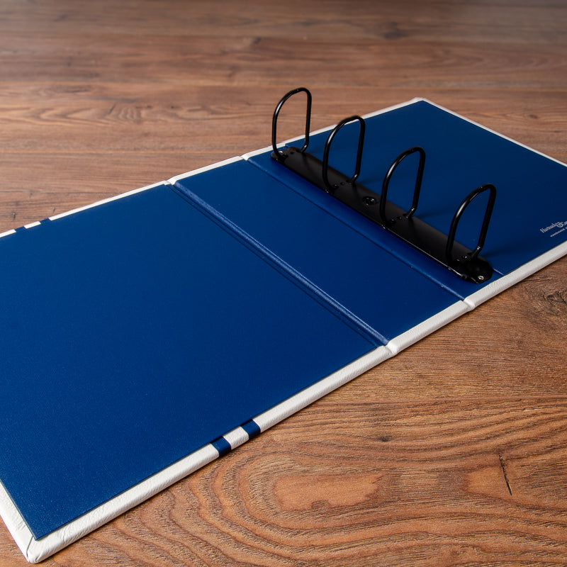 Custom made ring binder file with large 65mm ring binder fro classic car history - Gallery image 3