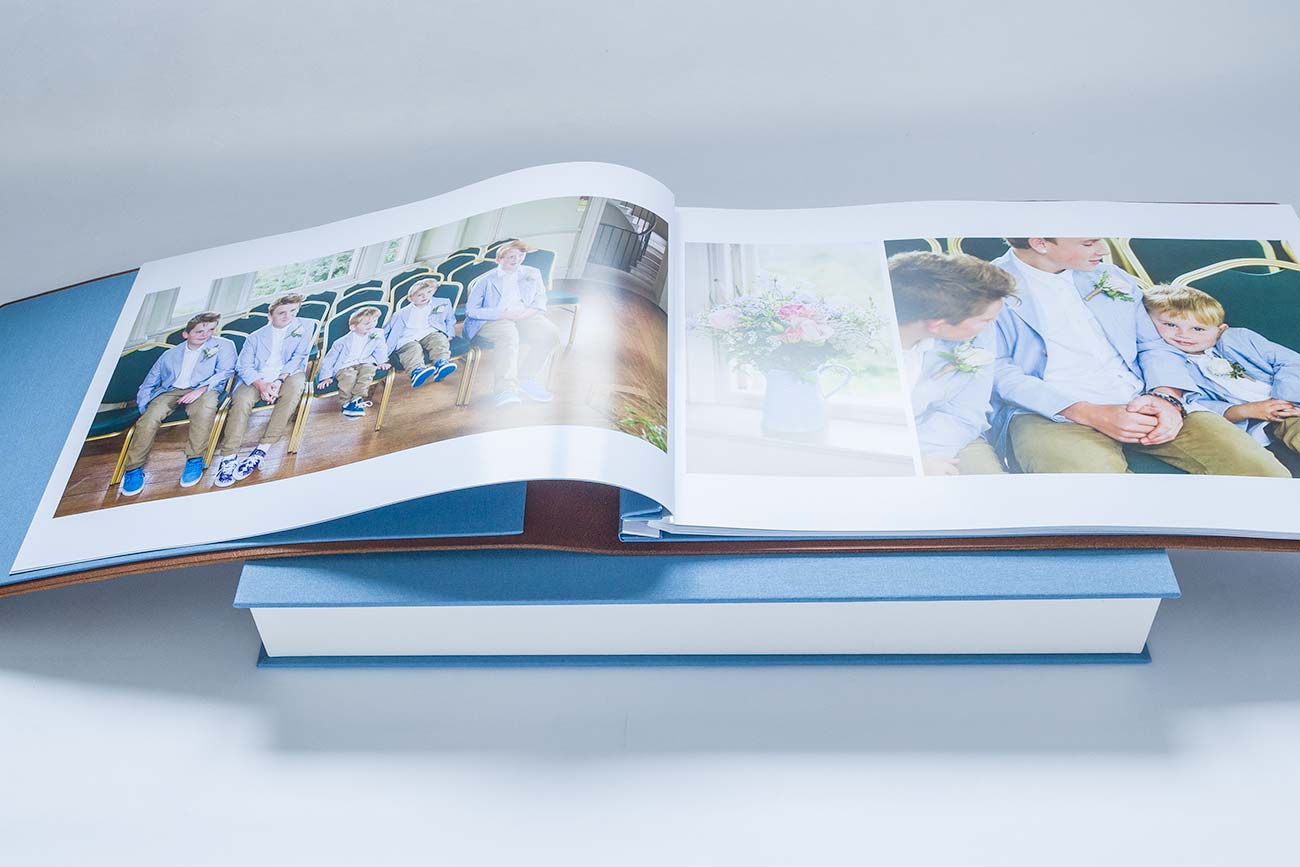 Luxury wedding photo albums, guest books, keepsake boxes - Arcoalbum. Acid- free Paper