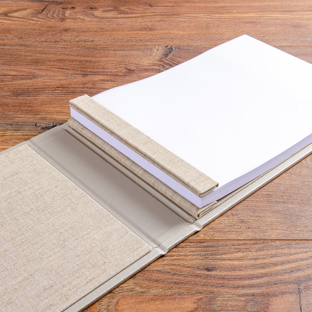 Luxury screw post binder guest book - Gallery image 2