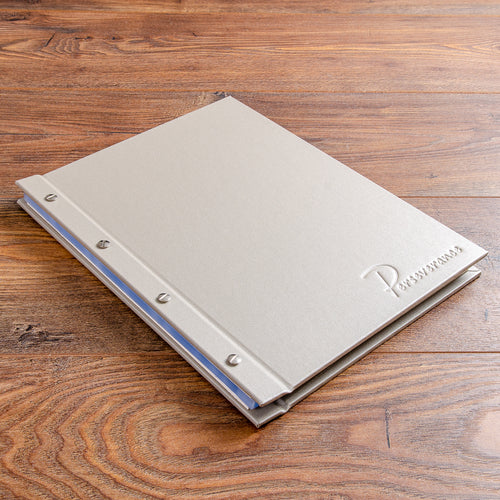 Luxury A4 guest room and cabin guide with personalised cover