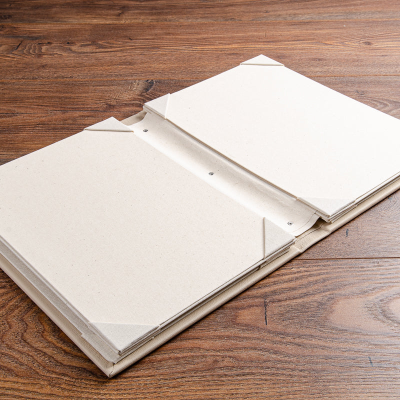 Multi page menu cover with corner page holders - Gallery image 2