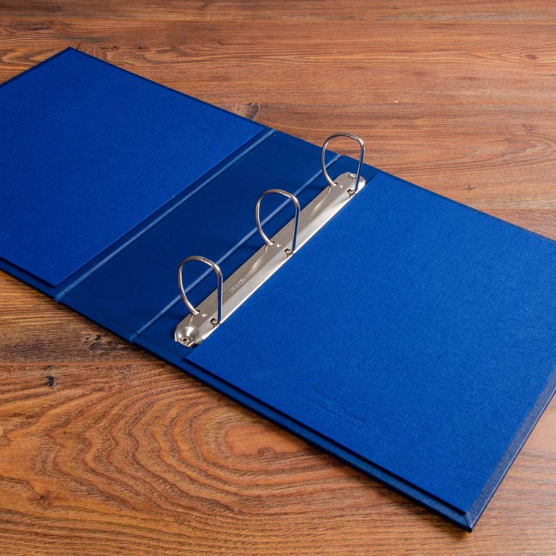 large 8.5x11 inch luxury ring binder - Gallery image 2