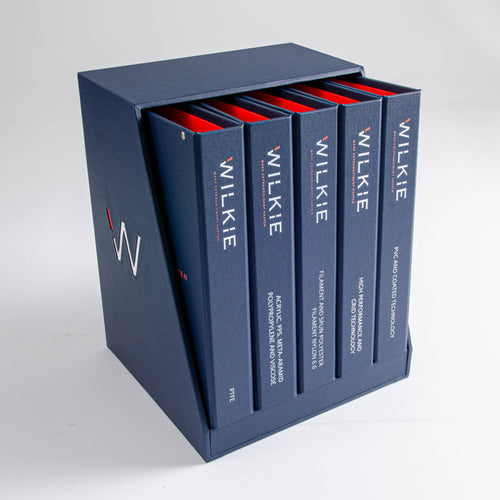 Binder holder for presentation folder custom made and personalised by H&Co