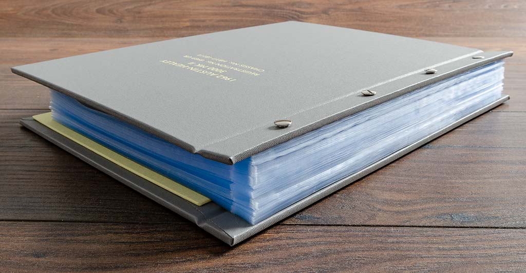 Personalised Vehicle Document Binder  Individually Handmade by H&Co -  Hartnack & Co