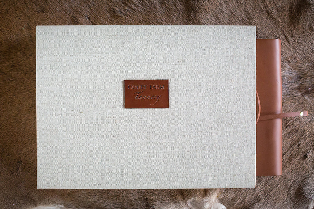 Slipcase Set with Drawer and Leather Album