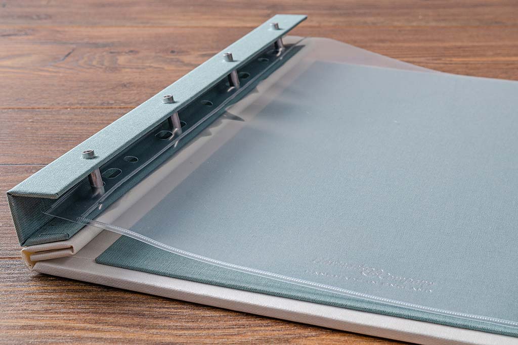 We also glass clear and archive safe plastic page protectors