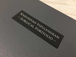 Personalised Ring Binder & Lever Arch Medical & Surgical Portfolio