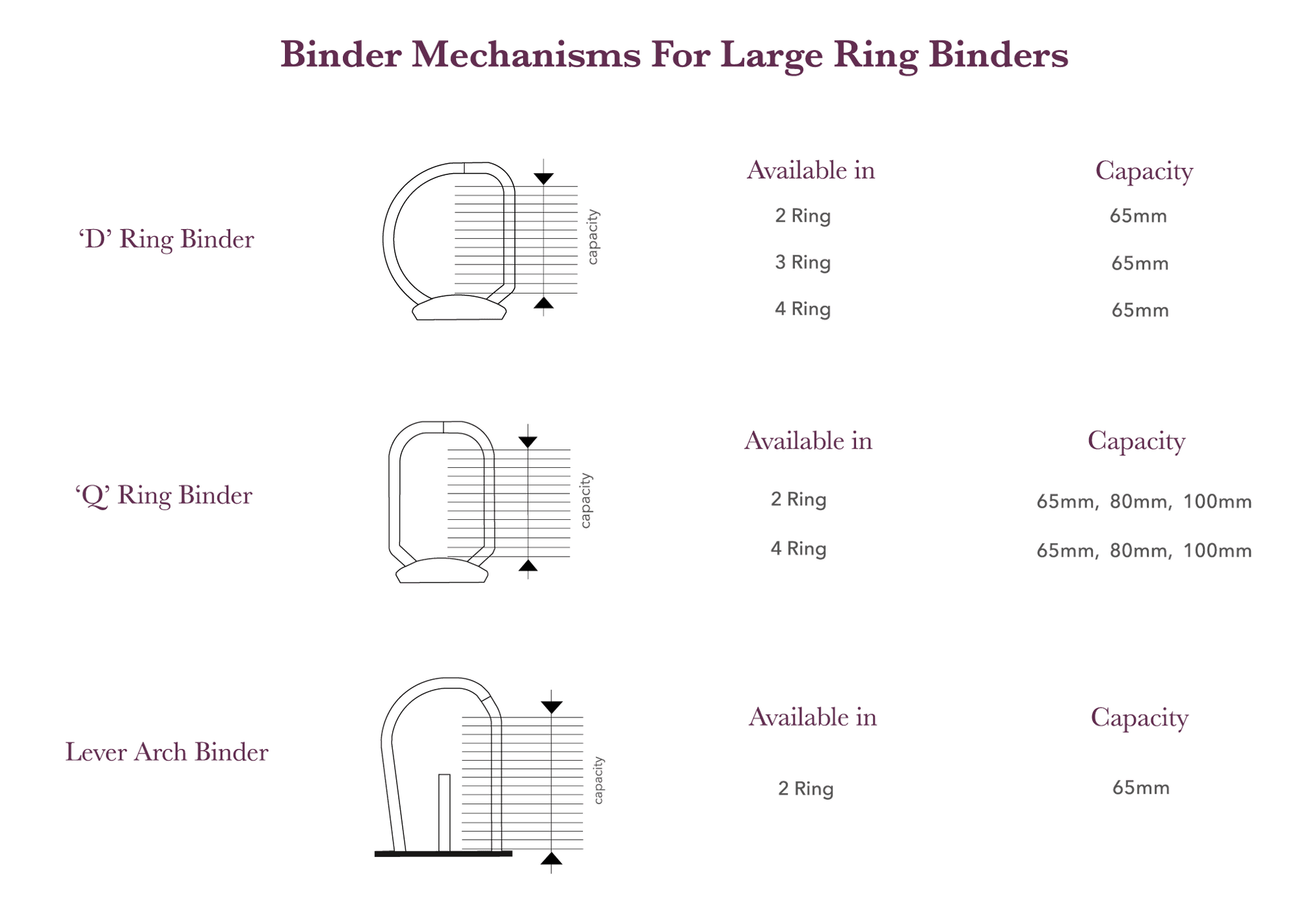 A4 Ring Binder (Large Capacity)