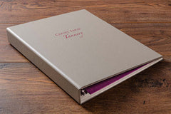 Personalised Ring Binders Custom Handmade, A5, A4 & A3